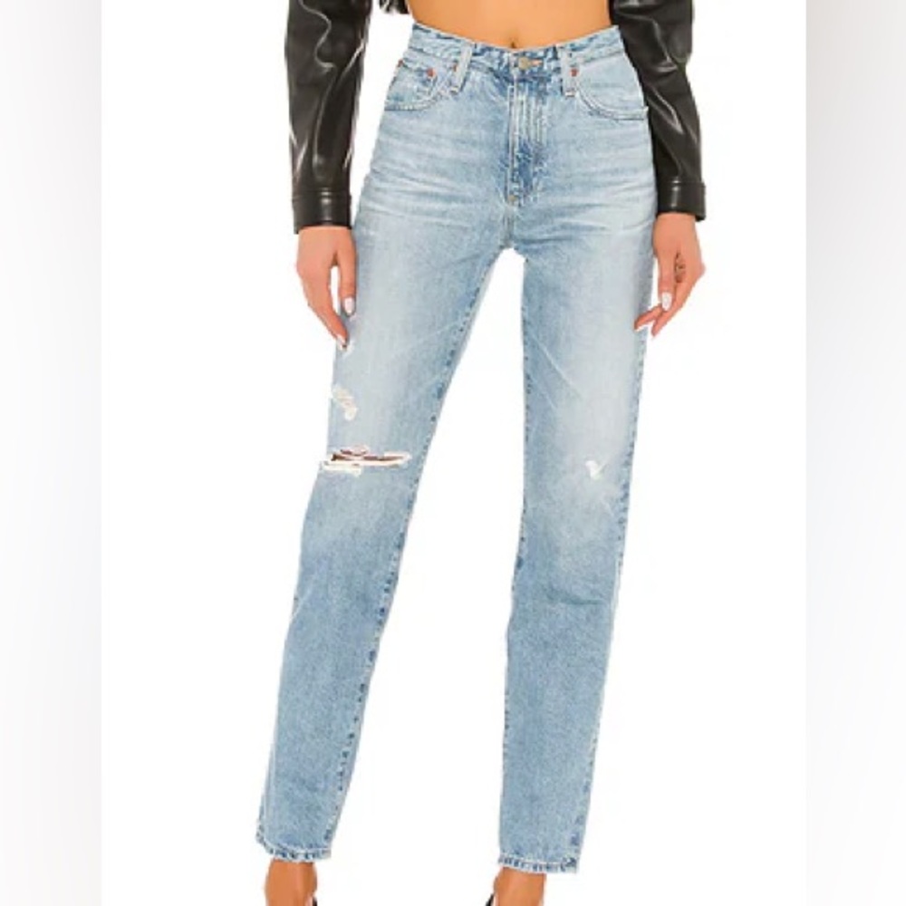 AG Jeans “Phoebe Straight Extended” Jeans
